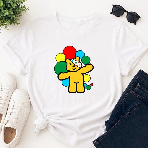 Pudsey cartoon mascot - mascot, t