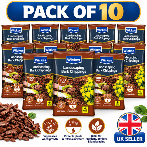 1000l bark mulch decorative - |,
