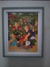 Beryl Cook print 'The Garden Centre' FRAMED