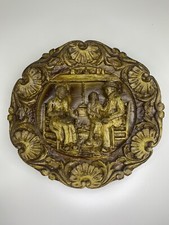 Vintage Carved Wooden Wall