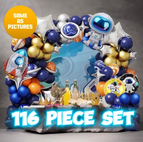Astronaut space balloon arch - astronaut,