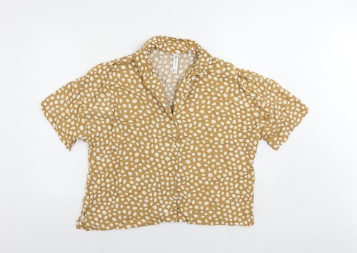 Lindex womens brown animal - brown,
