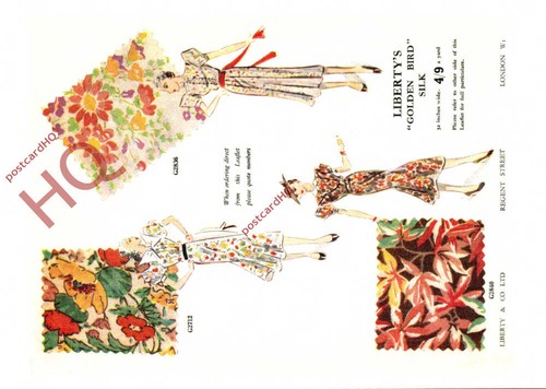Postcard liberty fashion - in,