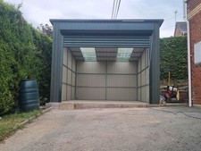 Metal Building Garden