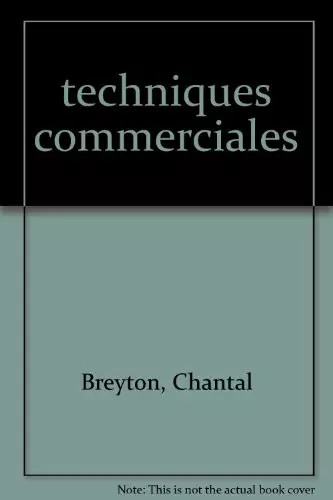 Techniques commerciales - ,