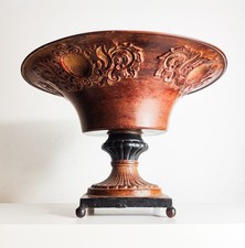 Neoclassical Cast Metal Tazza