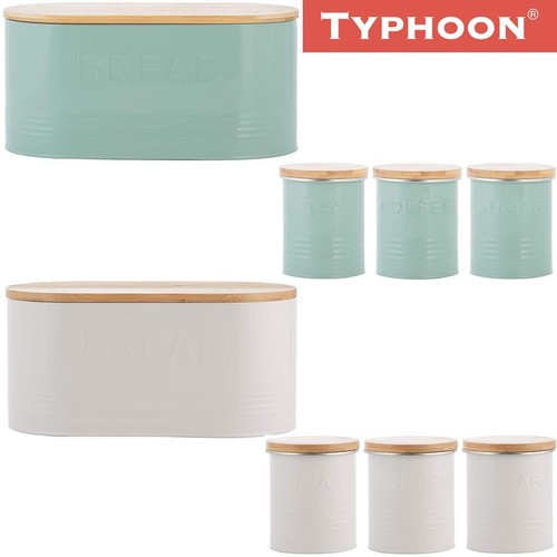 Typhoon 4pc bread bin tea - typhoon,