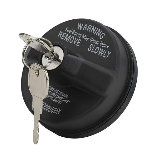 Locking gas cap fuel tank - locking, with
