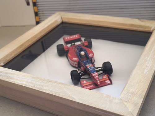 Race car mounted and - car,