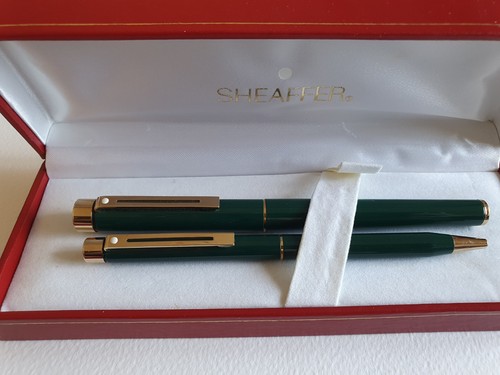 Vintage sheaffer targa green - sheaffer,