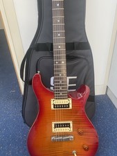 PRS SE Custom 22~ Flat Top Model~ Cherry Sunburst~ Original Carrying Case