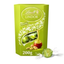 Lindt Lindor Pistachio Chocolate Truffles 200g (with Smooth Melting Filling)