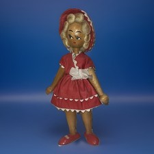 Polish Wooden Peg Doll 1950s