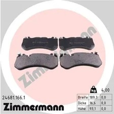 Brake pads 24681.166.1