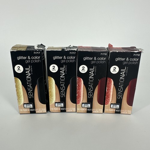 Packs sensationail glitter - packs,