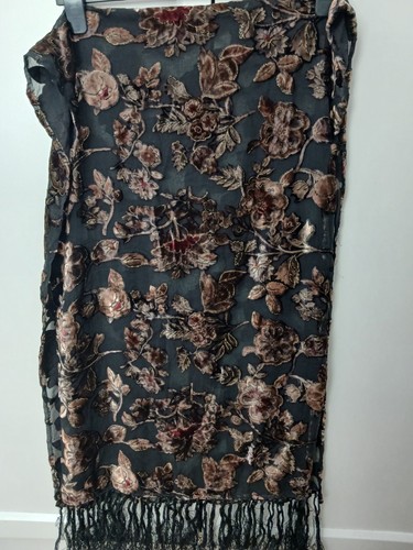 Vintage black velvet texture - w/velvet,