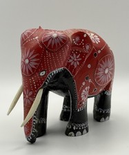 Hand Painted Resin Elephant