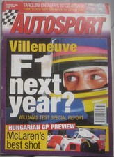 AUTOSPORT magazine 10 August