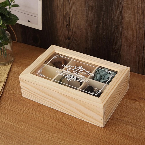 Wooden tea box - box,
