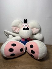 Giant Vintage 90s Diddl Mouse Plush Tags