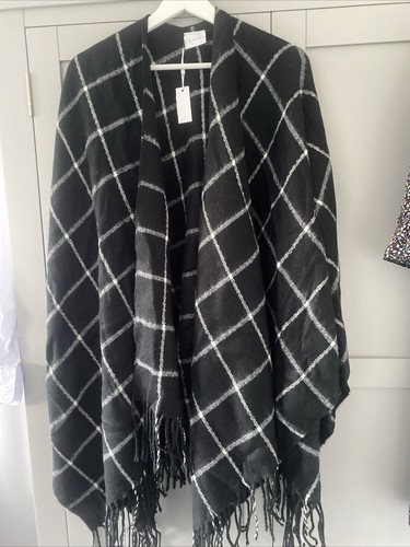 Vila black check - vila, size