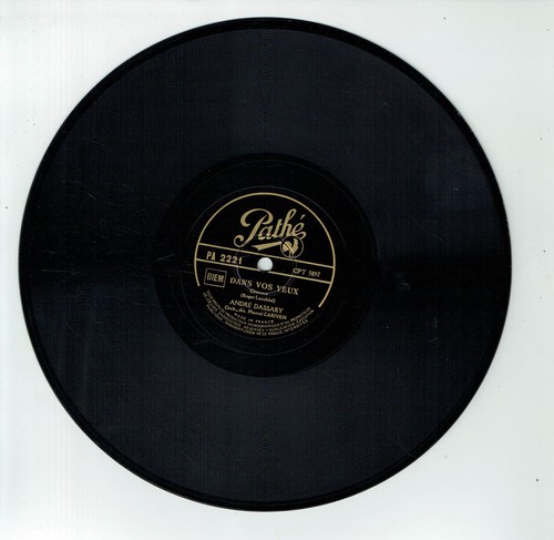 Rpm andré dassary - 78,