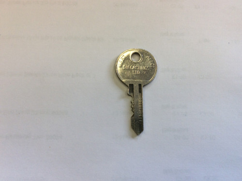 Caravan door key - mc, 1