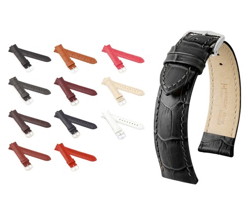 Hirsch calf leather watch - hirsch,