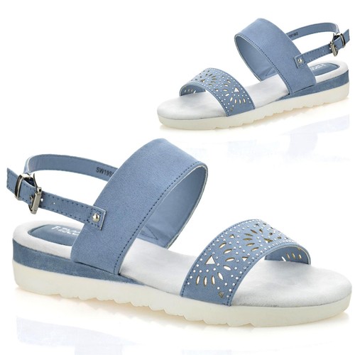 Womens mid wedge heel memory - wedge,