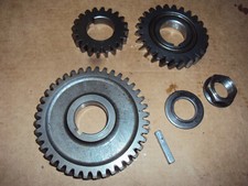 HONDA CRM250 CRANK SHAFT PRIMERY GEARS  CRM