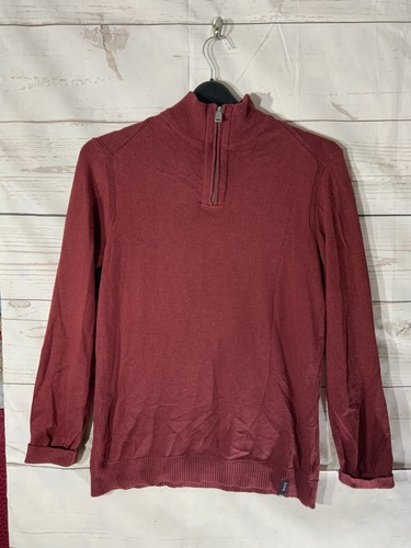 Burgs men knit half zip - burgs, men’s