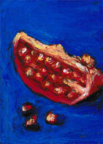 Aceo original fruit study - study,