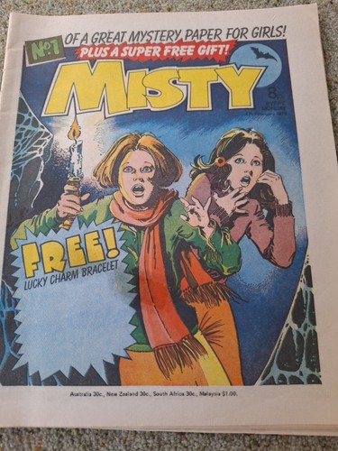 Misty comic issue - misty, feb