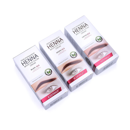Fast drying henna - fast, brow