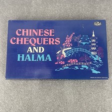 Chinese Halma Chequers Vintage