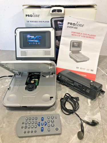 Proline dvdp350 portable - dvdp350, 3.6"