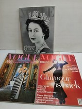 3 x UK VOGUE magazines ....Selling Together