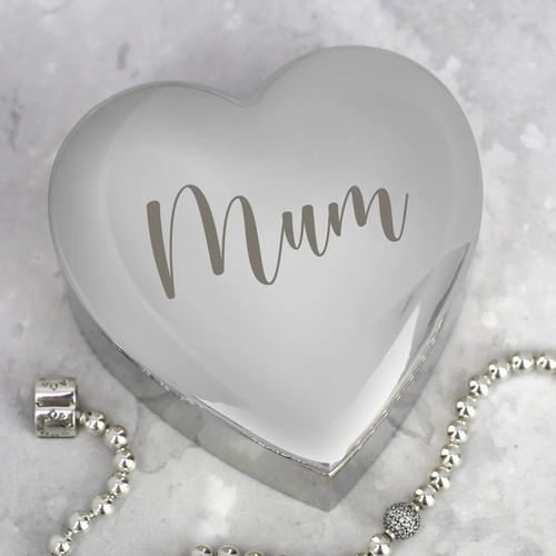 Mum heart trinket - heart,