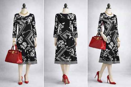Whbm women black white - whbm,