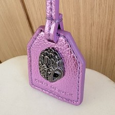 Kurt Geiger Southbank Bag Keyring bag Charm Metallic Pink New