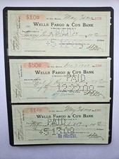 Set Of 3 Wells Fargo And Co's