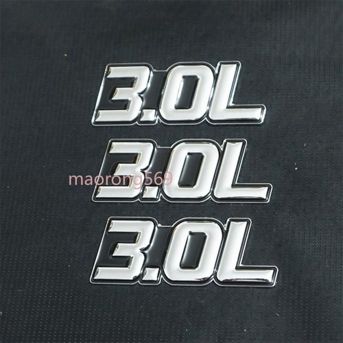 Chrome silver 0l big - silver, 3.0l