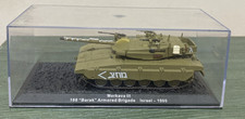 ALTAYA DEAGOSTINI 1/72 Merkava lll 188 ' Barek ' Armored Brigade  Israel - 1990