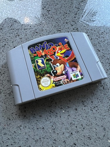 Banjo kazooie n64 nintendo - banjo-kazooie, 64
