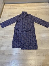 Vintage Lloyd Attree & Smith London Paisley Dressing Gown Medium VGC