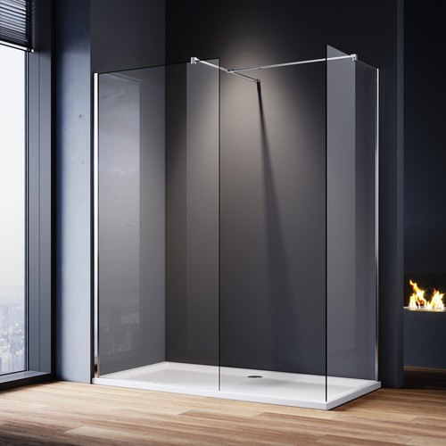 Walk shower enclosure - walk, in