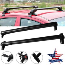 For TOYOTA for RAV4 MK3 2006-2012 43.3" ALUMINIUM ROOF RAILS BARS RACKS BLACK UK