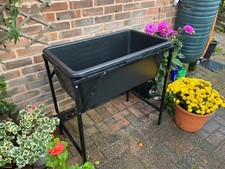 garden/greenhouse MOBILE & FOLDABLE POTTING BENCH,holds 90l of compost,