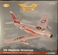 Corgi Aviation North American F-86A Sabre USAF Shepherds Grove Suffolk AA35802