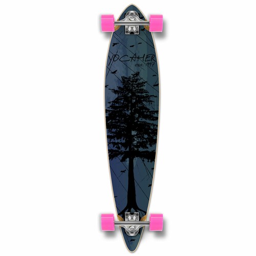 Yocaher pintail longboard - pintail,